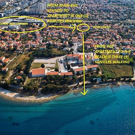 Apartment Near Center,Beach,Bus +Free Parking Zadar Extérieur photo