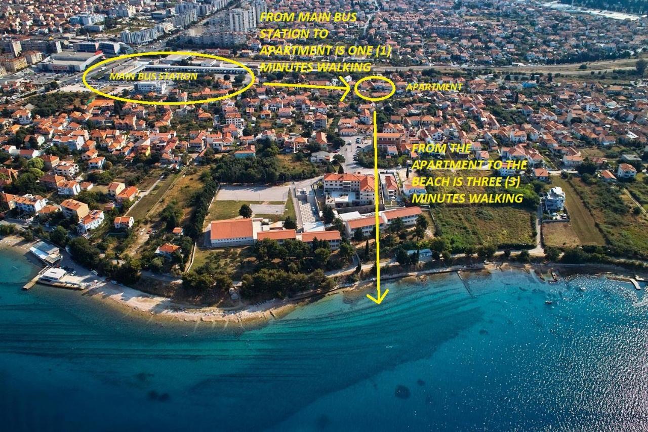 Apartment Near Center,Beach,Bus +Free Parking Zadar Extérieur photo